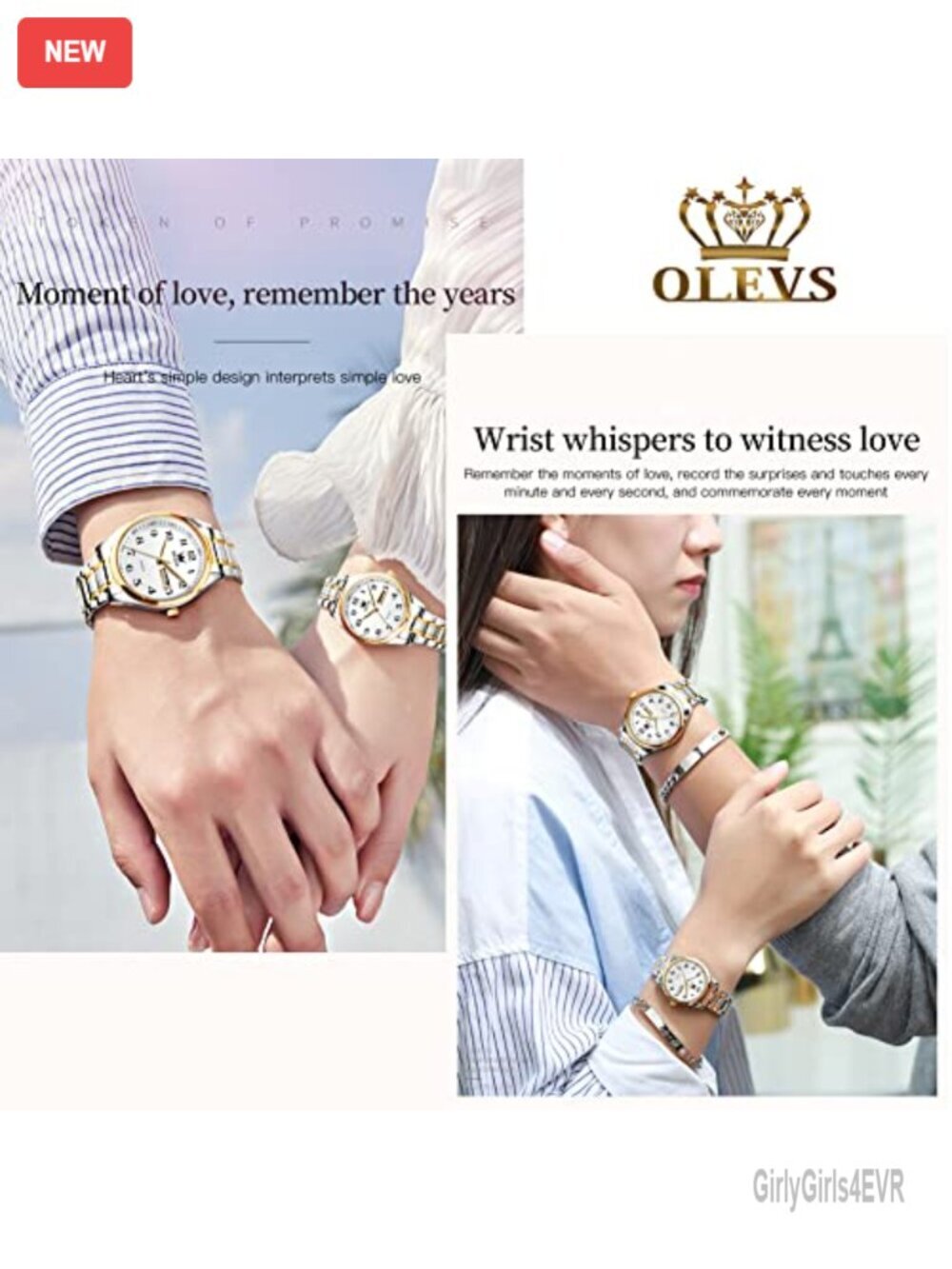 Analog Quartz Watch Stainless Steel Waterproof Calendar Business Wrist Watch - Picture 6 of 7